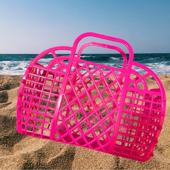 Hempz Handbags - Limited Edition Hempz Happy Collection Jelly Basket Tote